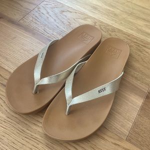 Reef Cushion Sandals in Champagne